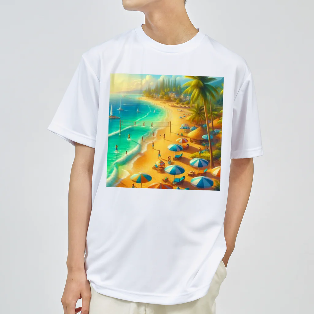 Rパンダ屋の「夏のビーチグッズ」 ドライTシャツ