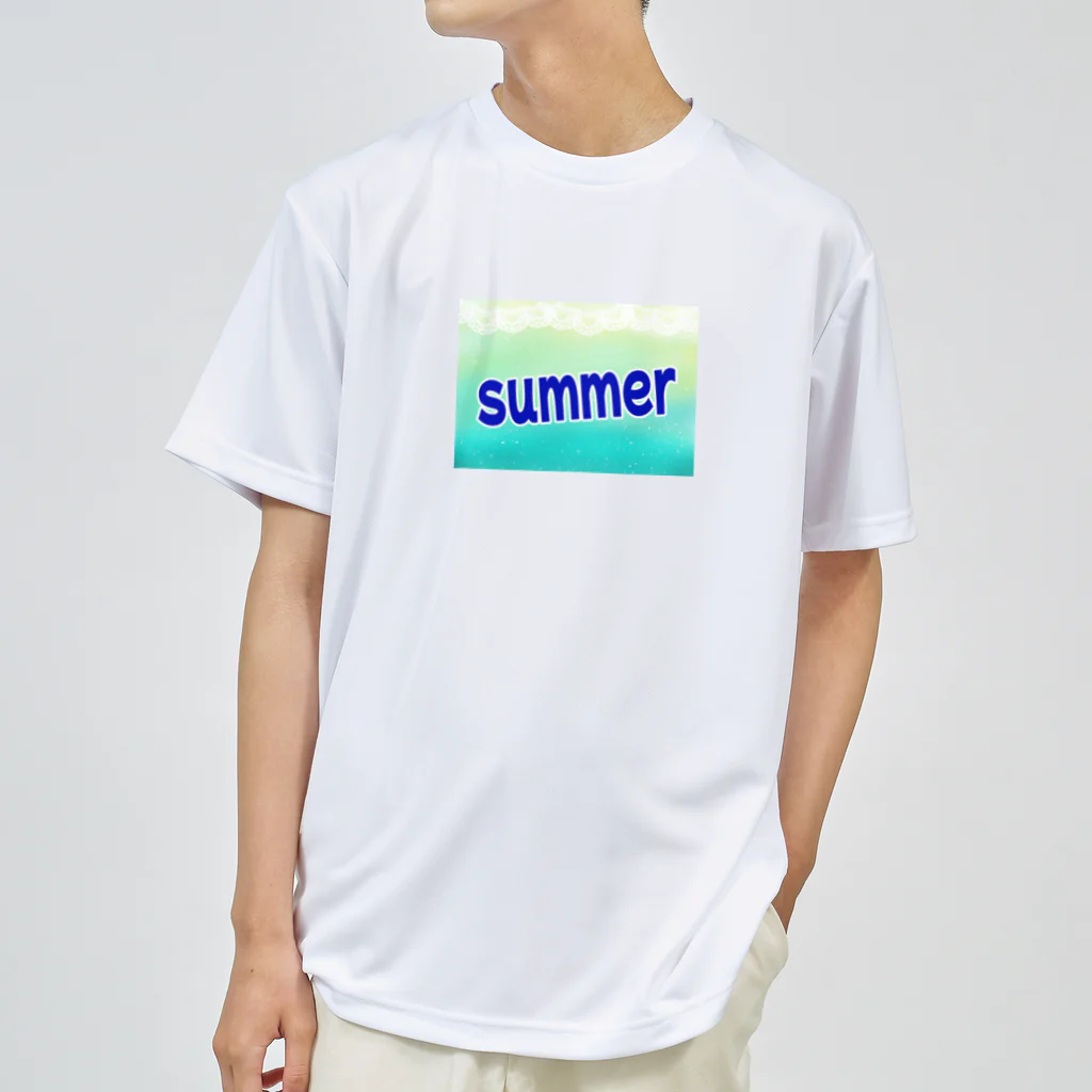 atelier_lapislazuliの夏メロンソーダ Dry T-Shirt
