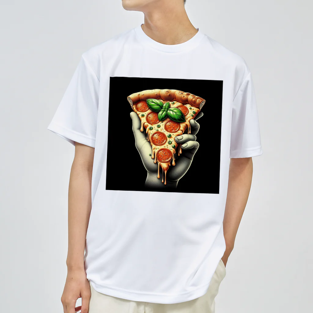 yuriseのおしゃれなpizzaのグッズ Dry T-Shirt