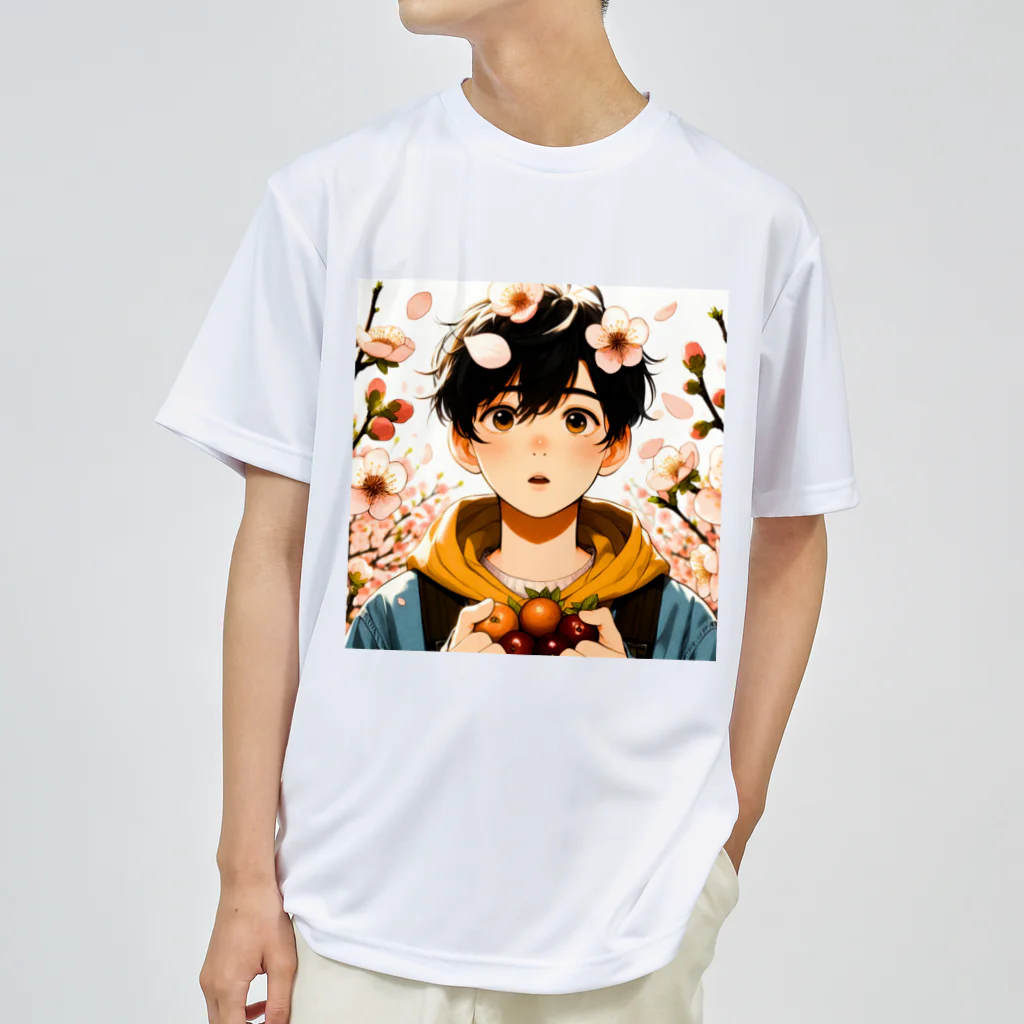 可愛い男の子イラスト販売所　By,keicyanの男の子　中学1年生　春 Dry T-Shirt