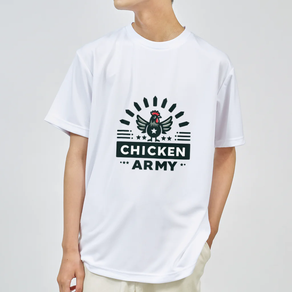 Sergeant-CluckのArmy General Staff：陸軍参謀本部 Dry T-Shirt