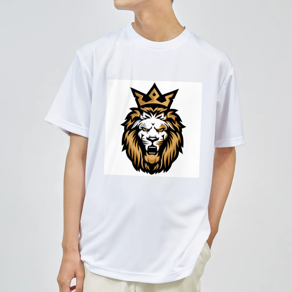 アニマル宮殿の王者ライオン Dry T-Shirt