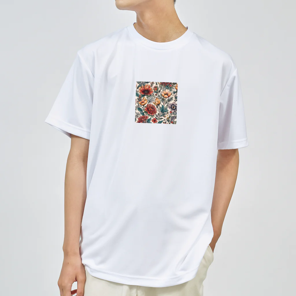 PlayfulBaseの花柄 ドライTシャツ