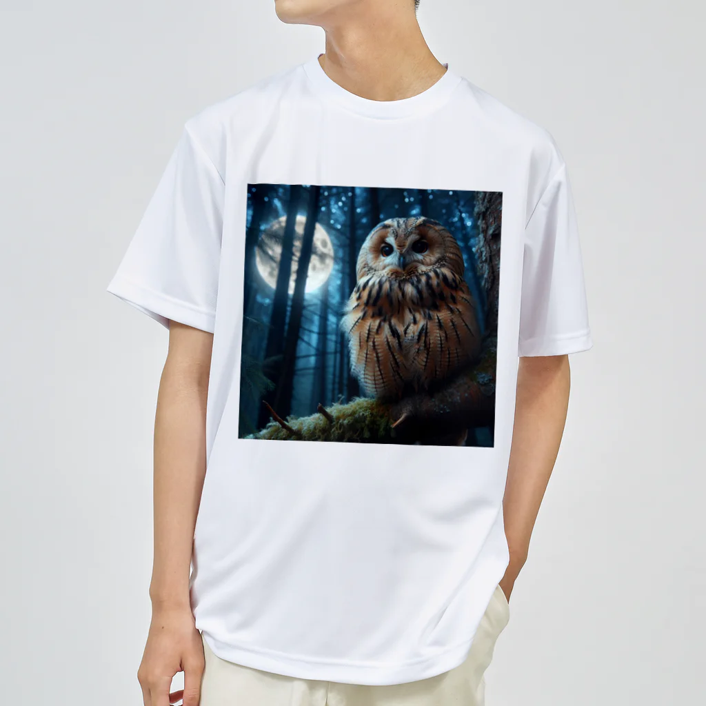 yuriseのフクロウ🦉グッズ Dry T-Shirt