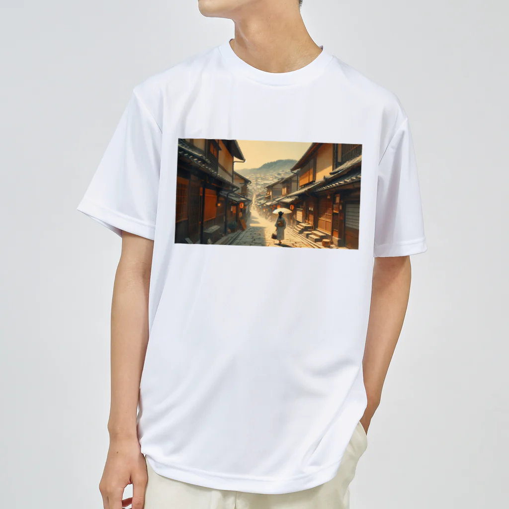 Vi-creaのTシャツ　日本の街並み4 Dry T-Shirt