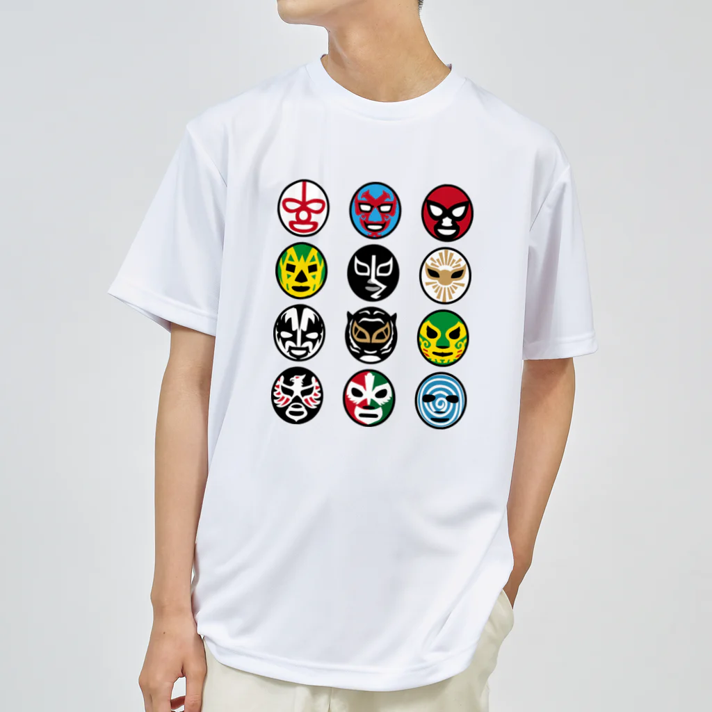 LUCHAのMASKMAN TWELVE DOS Dry T-Shirt