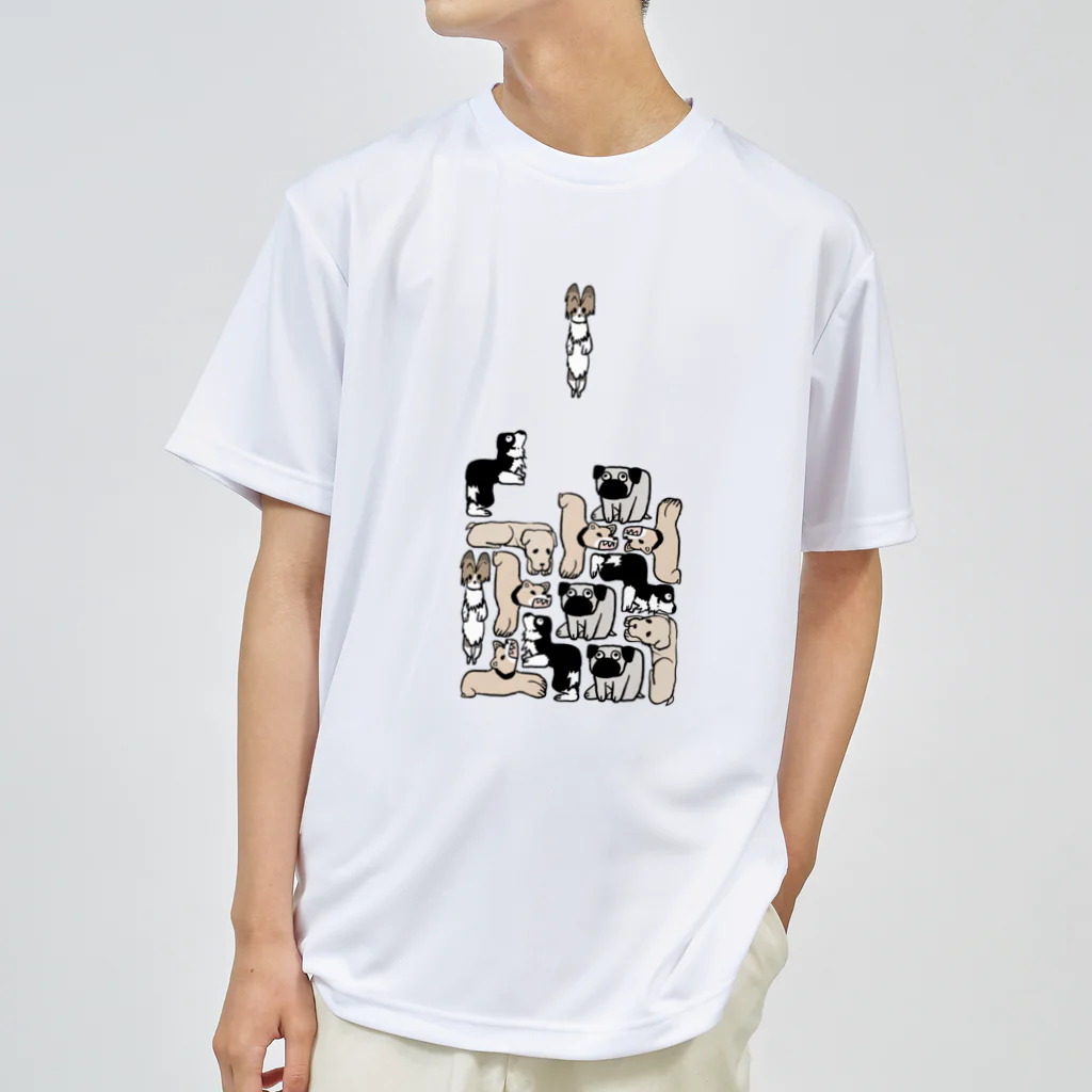 SHOP BØWNTENの犬ブロック Dry T-Shirt