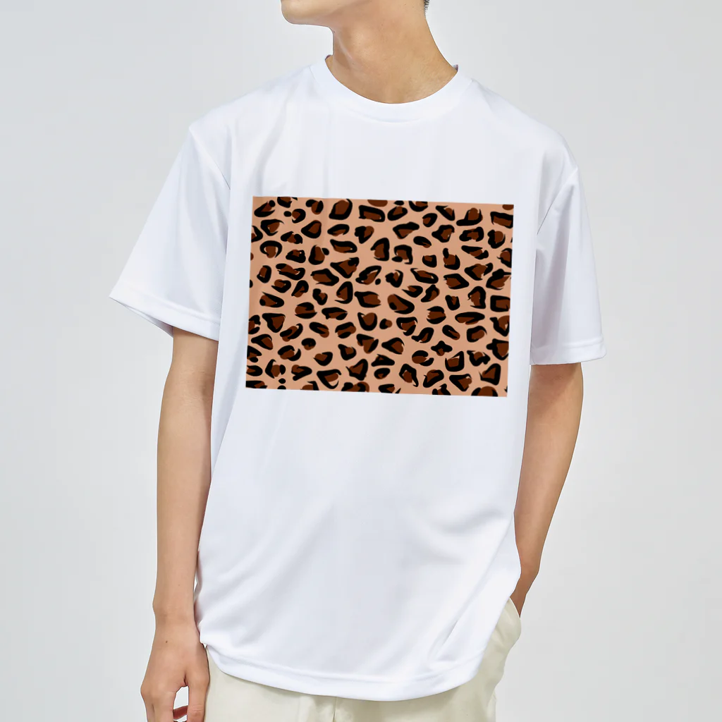 orange_honeyのレオパード Dry T-Shirt