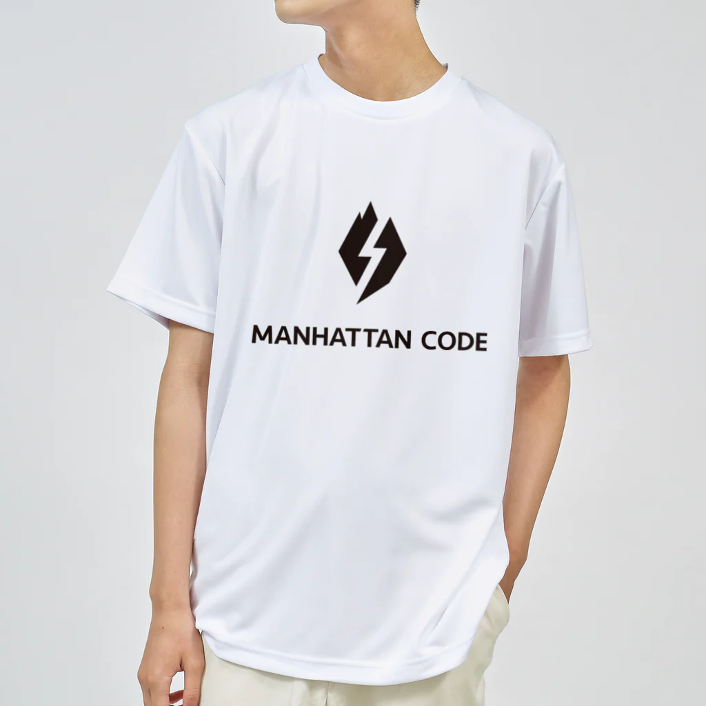 Manhattan Code inc.のMHT_LOGO ｰ BLACK ドライTシャツ