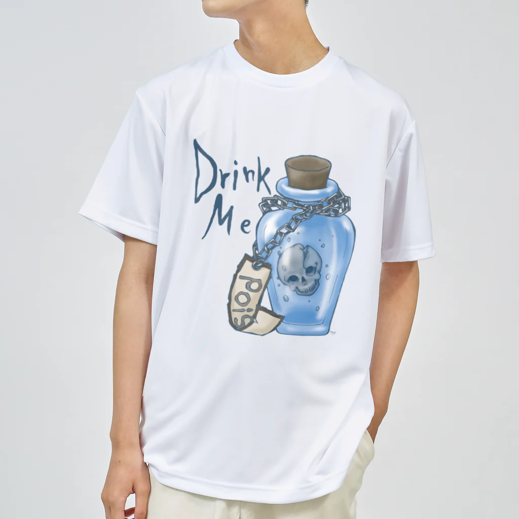 みあまゆあのDrinkMeスカル Dry T-Shirt