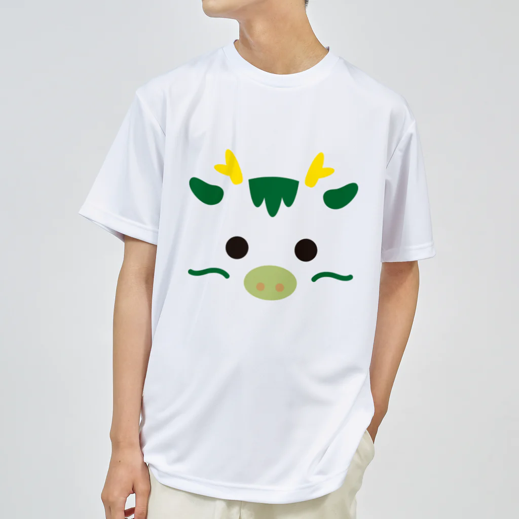 フォーヴァの干支アップ-辰-animal up-アニマルアップ- ドライTシャツ