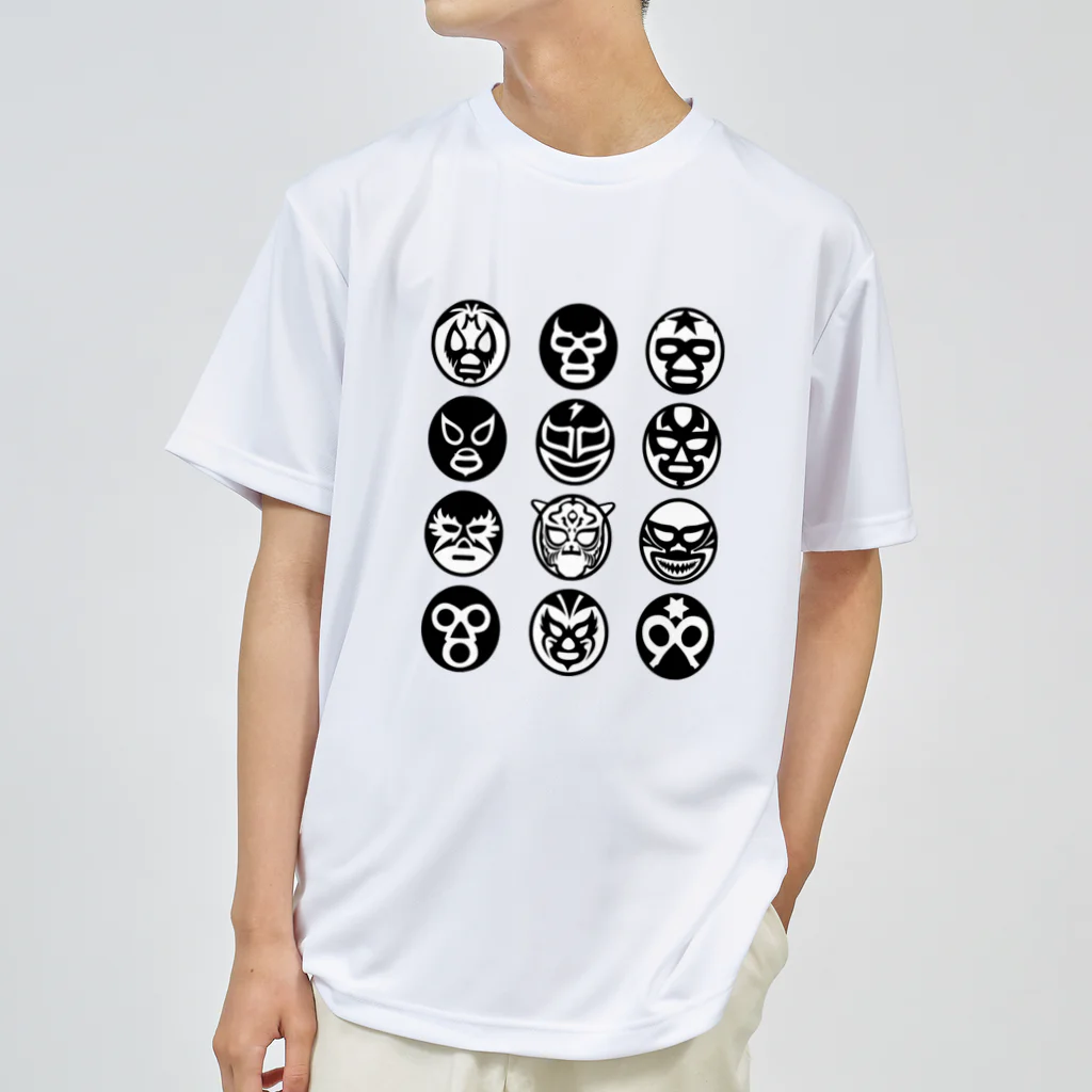 LUCHAのMASKMAN TWELVEmono ドライTシャツ