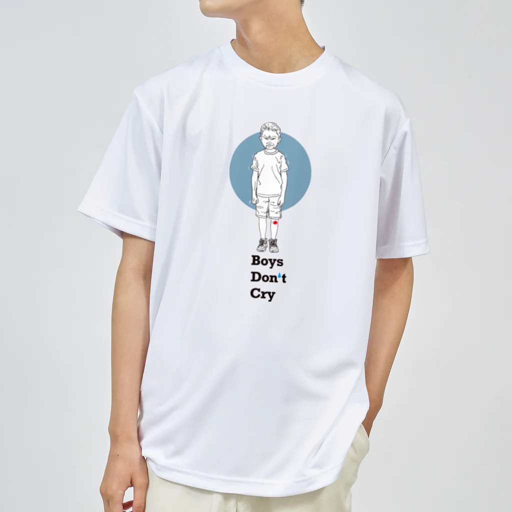 HIGEQLOのBoys Don't Cry ドライTシャツ