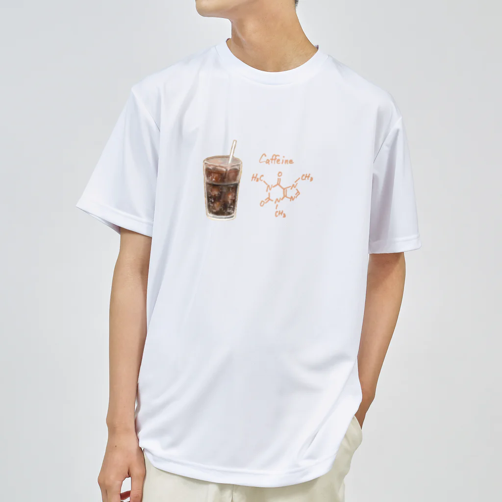 そらまめのカフェイン　アイスコーヒーバージョン Dry T-Shirt