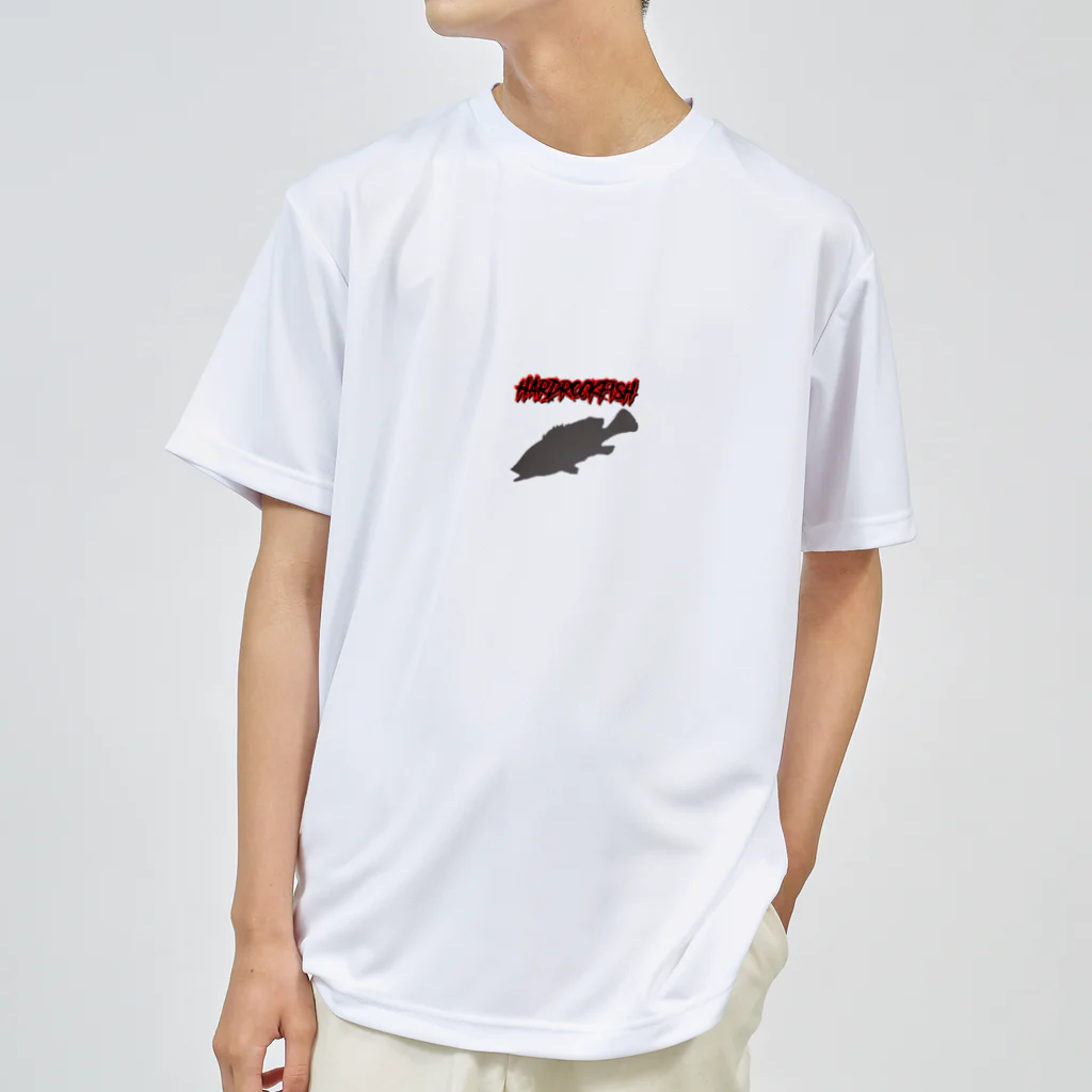 釣り好きのハードロックフィッシュマニア Dry T-Shirt