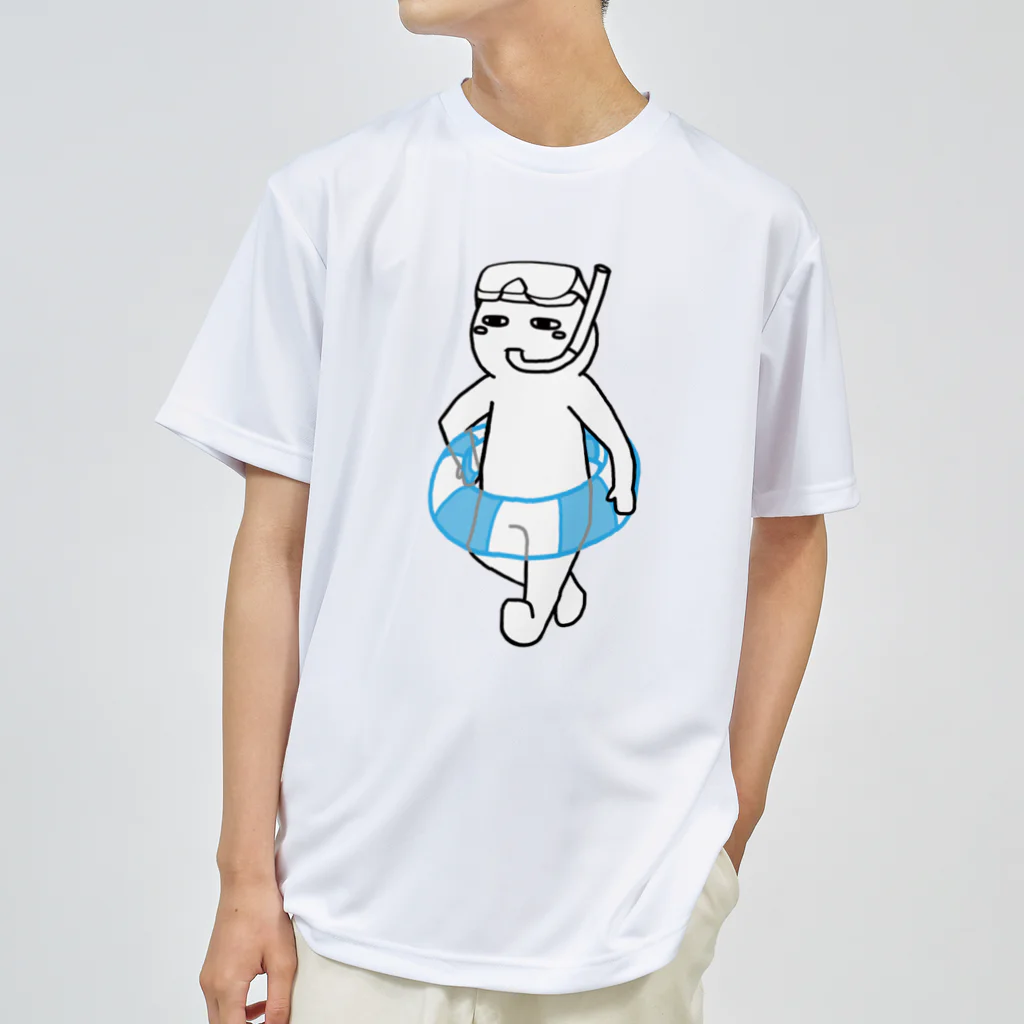 思う屋の夏は嫌いだ(文字無し) ドライTシャツ