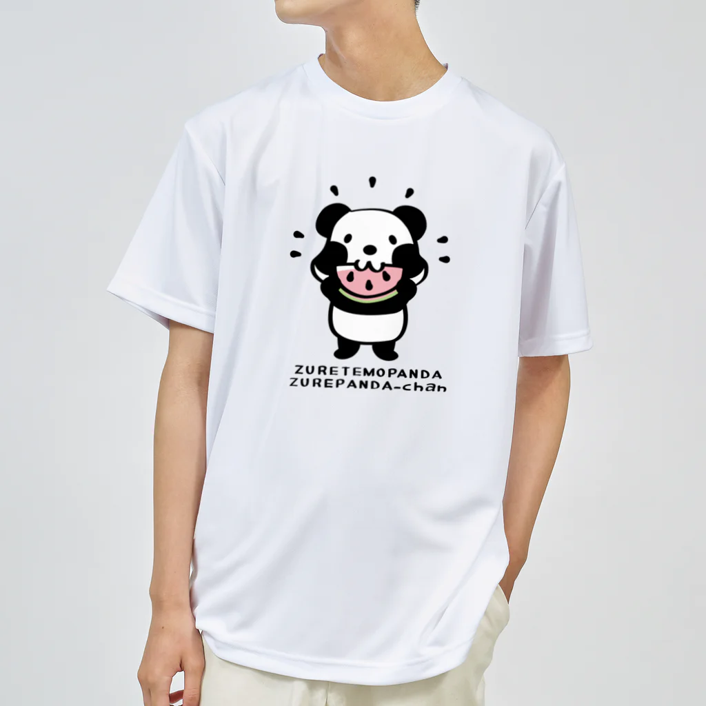 イラスト MONYAAT のパンダ！ズレてもぱんだズレぱんだちゃんnew ドライTシャツ