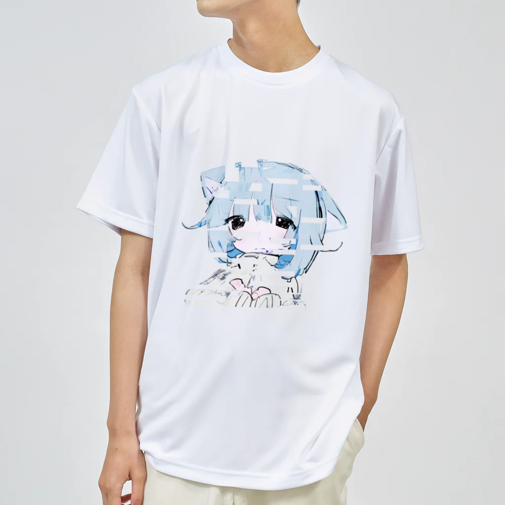 ゆーきんの絵ぐっずの朦朧（bug） ドライTシャツ