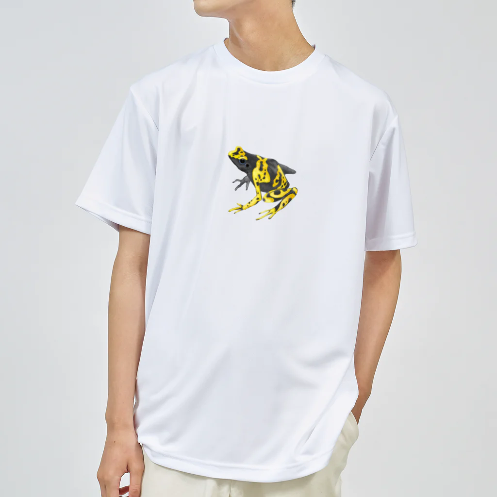 okanoxnekoの世界のカエル Dry T-Shirt