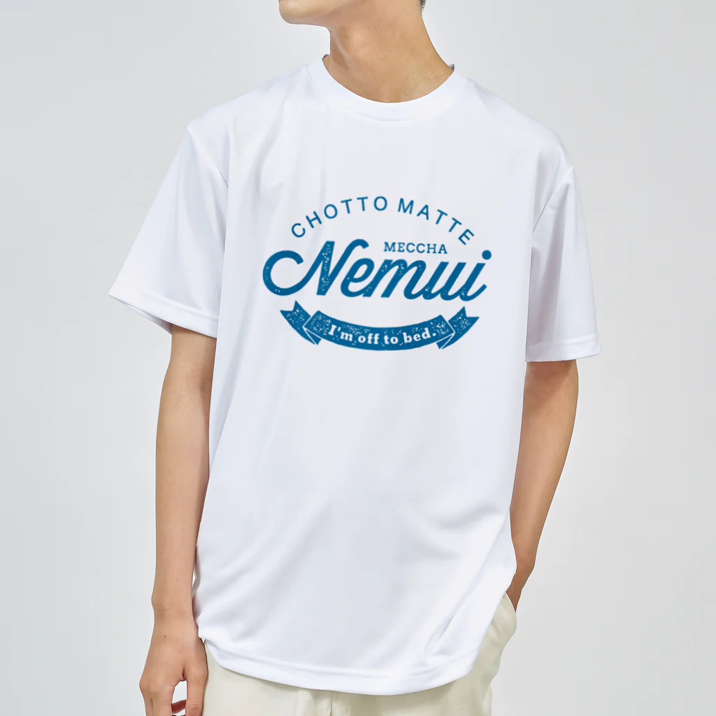 OFUZAKEのCMMN_BLUE ドライTシャツ