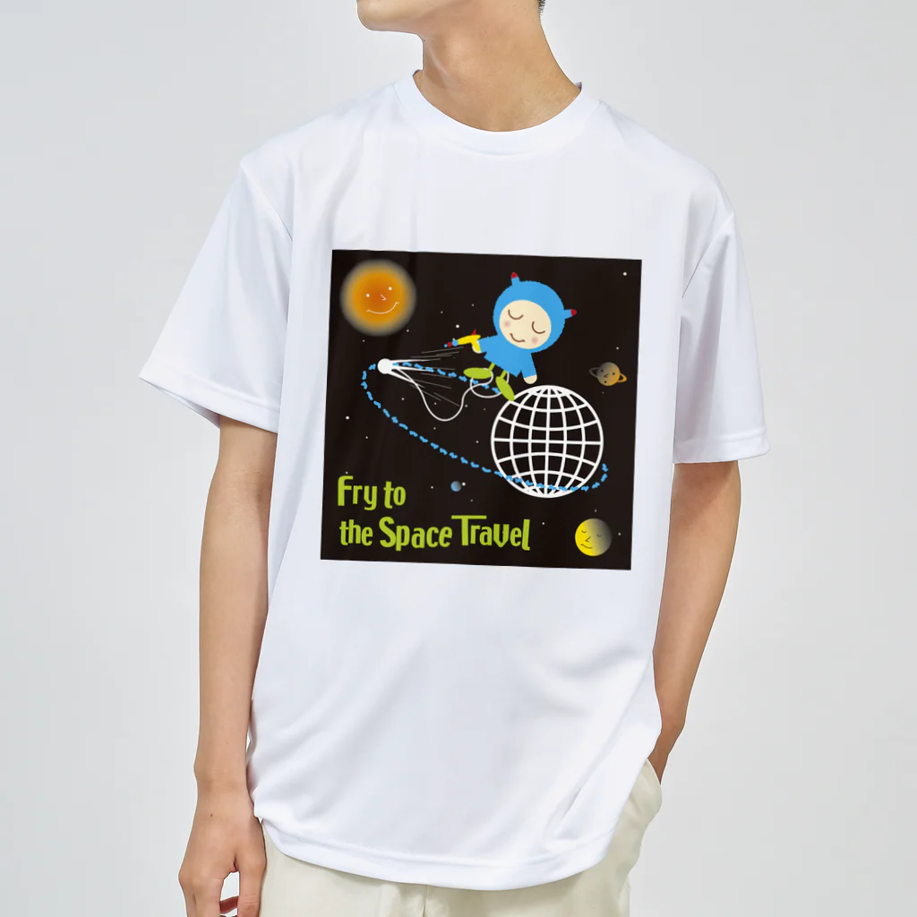 ファンシーファミリーファンタジーのスペース・ベイビー ドライTシャツ