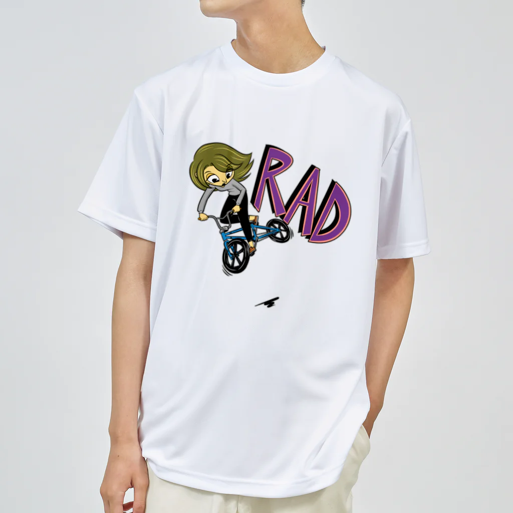 nidan-illustrationの"RAD" 1 ドライTシャツ