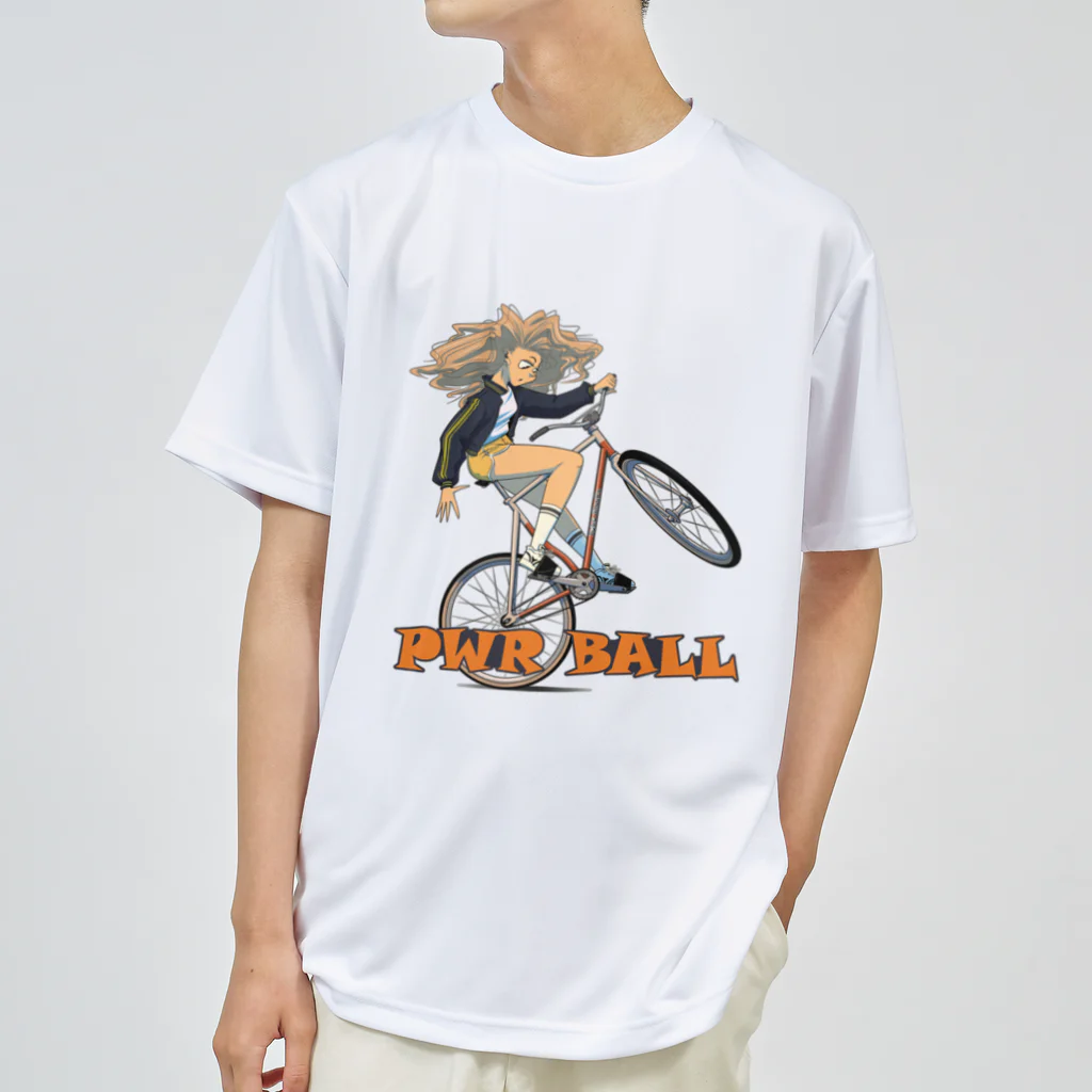 nidan-illustrationの"PWR BALL" ドライTシャツ