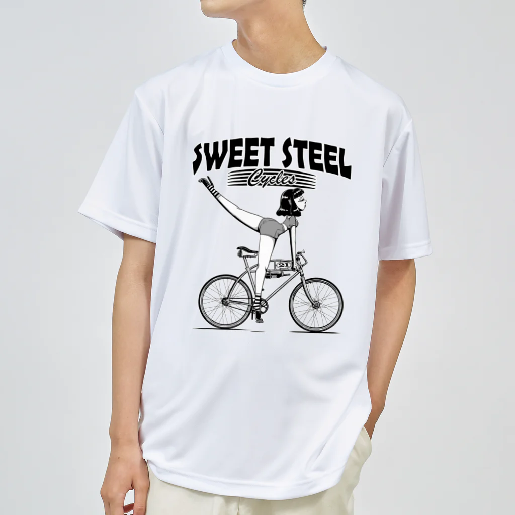 nidan-illustrationの"SWEET STEEL Cycles" #1 Dry T-Shirt