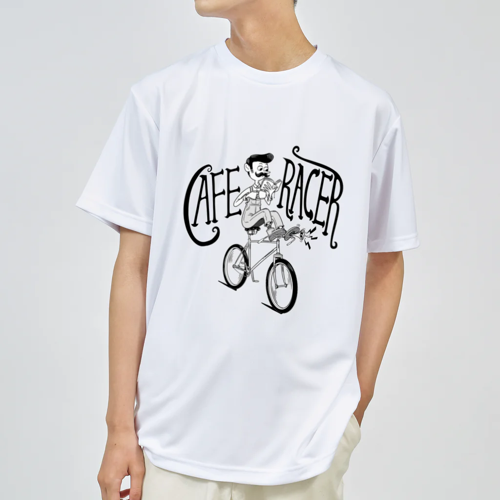 nidan-illustrationの"CAFE RACER" ドライTシャツ