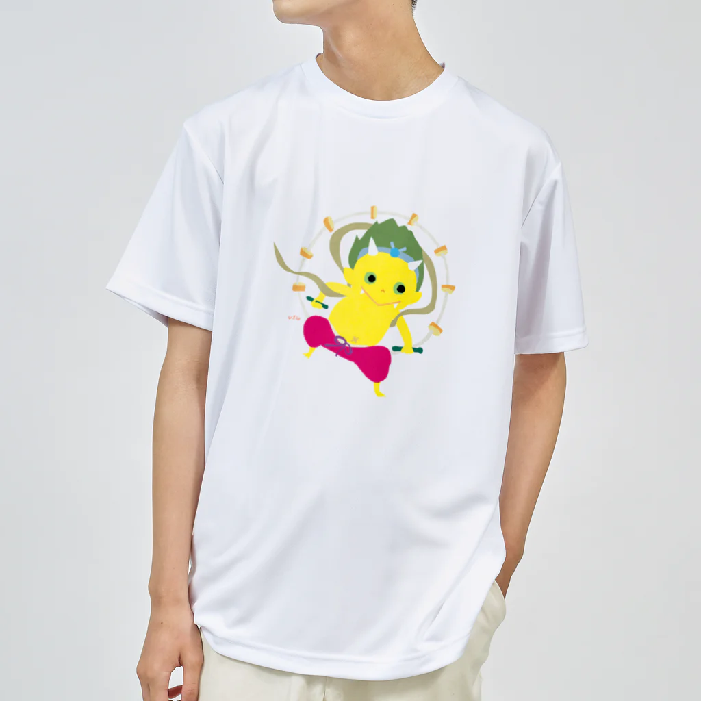 おばけ商店の神仏Tシャツ＜雷神＞ ドライTシャツ