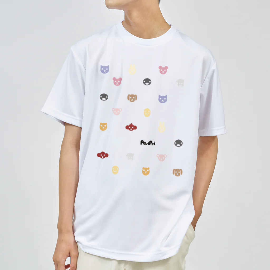 PostPet Official Shopのパステルあいこんず Dry T-Shirt