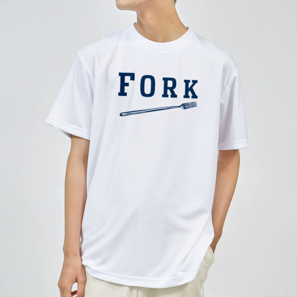 LONESOME TYPE ススのFORK (NAVY) ドライTシャツ