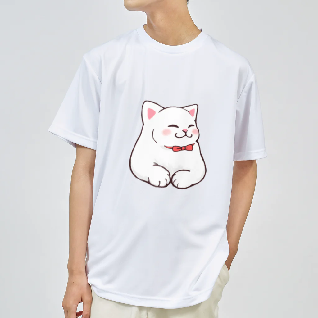 ふわにゃんshopのごきげんにゃんこ ドライTシャツ