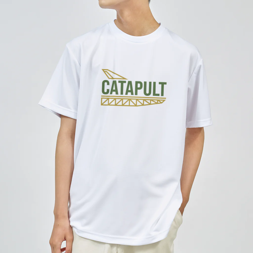 kimchinのカタパルト CATAPULT ロゴ ドライTシャツ