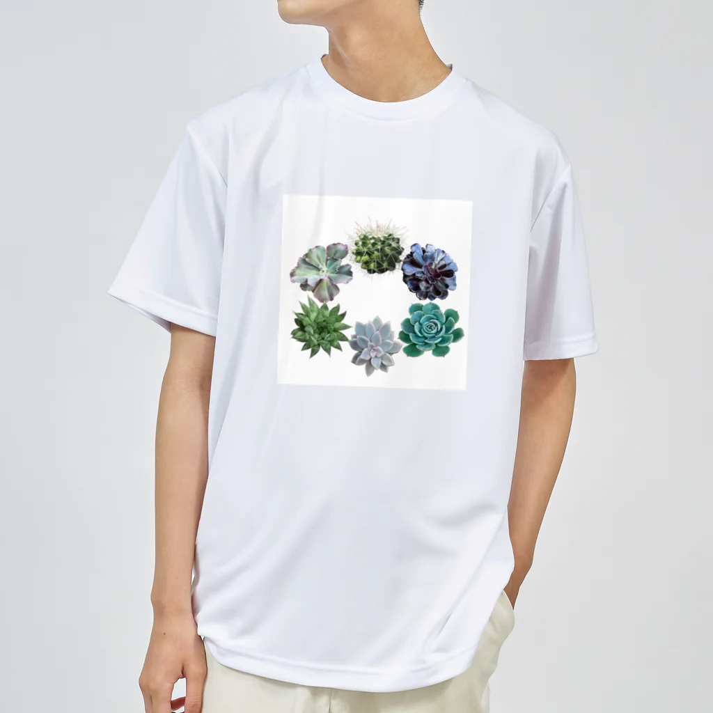 植物とかのトゲトゲスキスキ ドライTシャツ