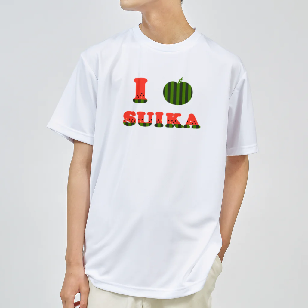 ユウィズのI♡SUIKA ドライTシャツ