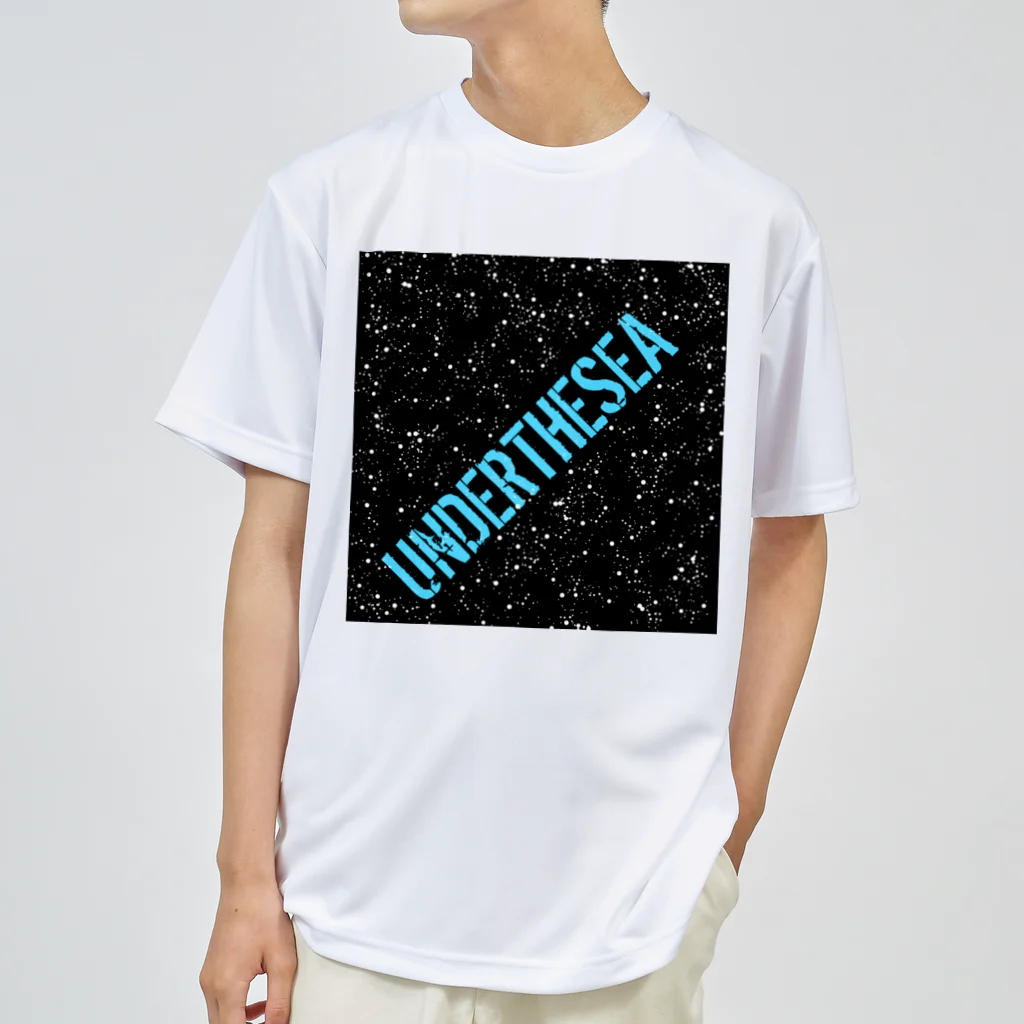 ANGE.33TのUNDERTHESEA ホワイトドット ドライTシャツ