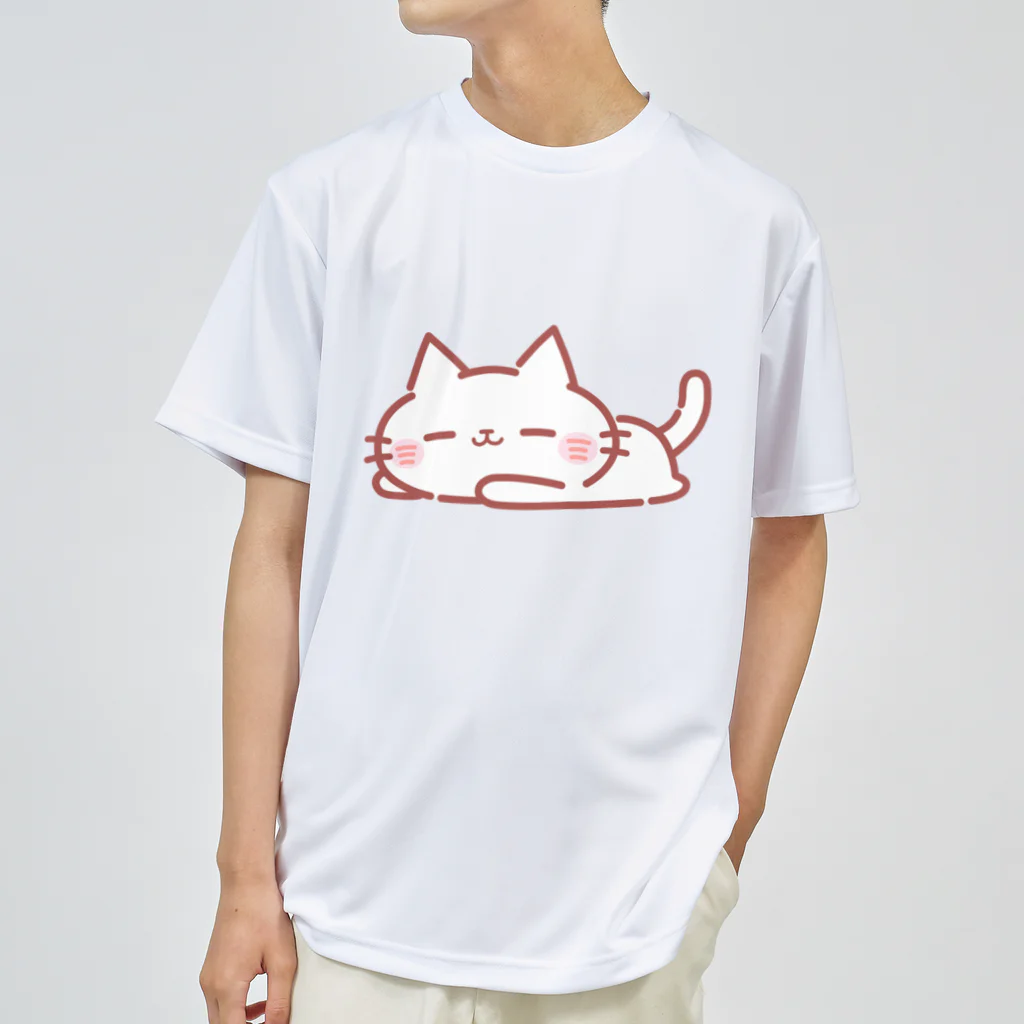 つくし日和のごろごろにゃーくん ドライTシャツ