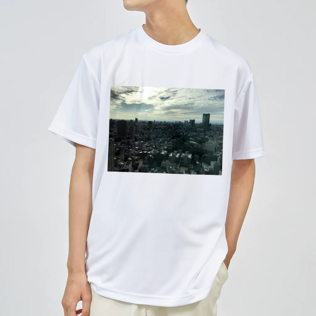 いそがしくてもメシの空の写真シリーズ5 ドライTシャツ