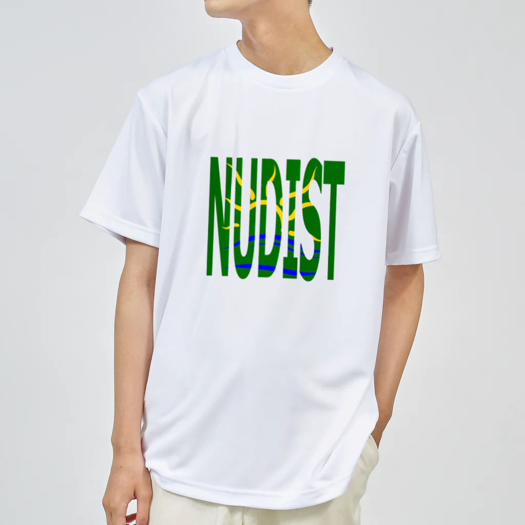 Goods for Naturists.のヌーディスト（迷彩） ドライTシャツ