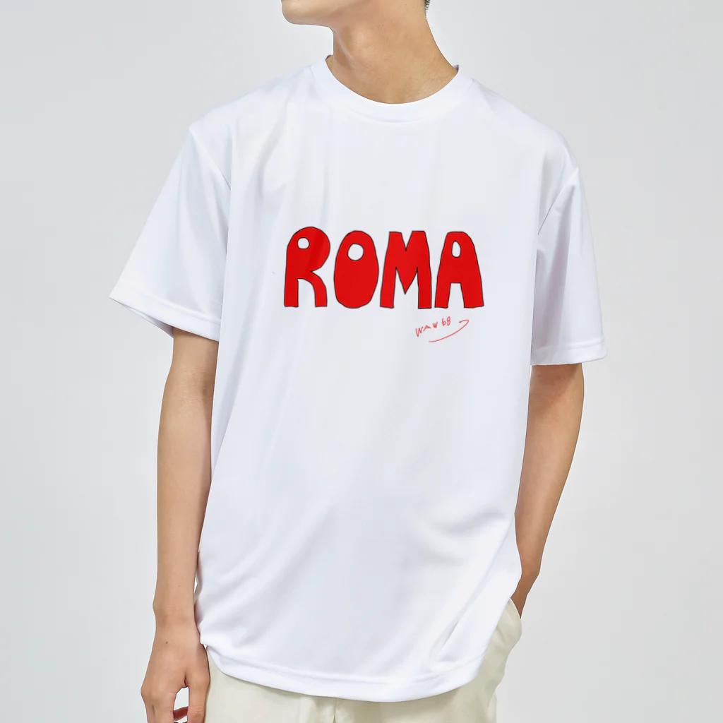 WAW wheel Art Works 68  のROMA !! Dry T-Shirt