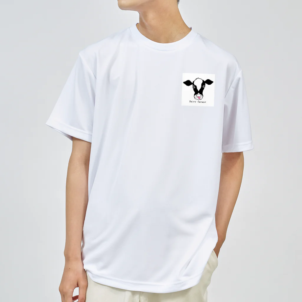 Himawari farmの牛さんグッズ🐄 Dairy farmer ドライTシャツ