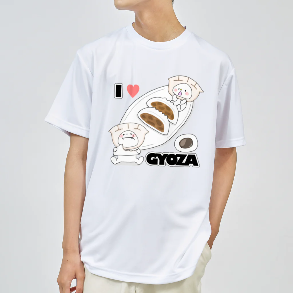 tacotuesdayのLOVE GYOZA  ドライTシャツ