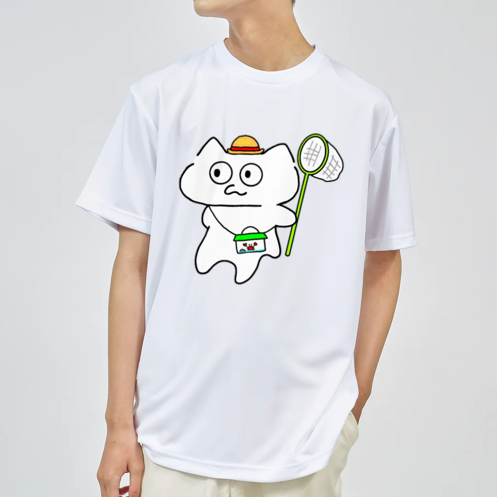 ennuのじゅるねこ蟹取り ドライTシャツ