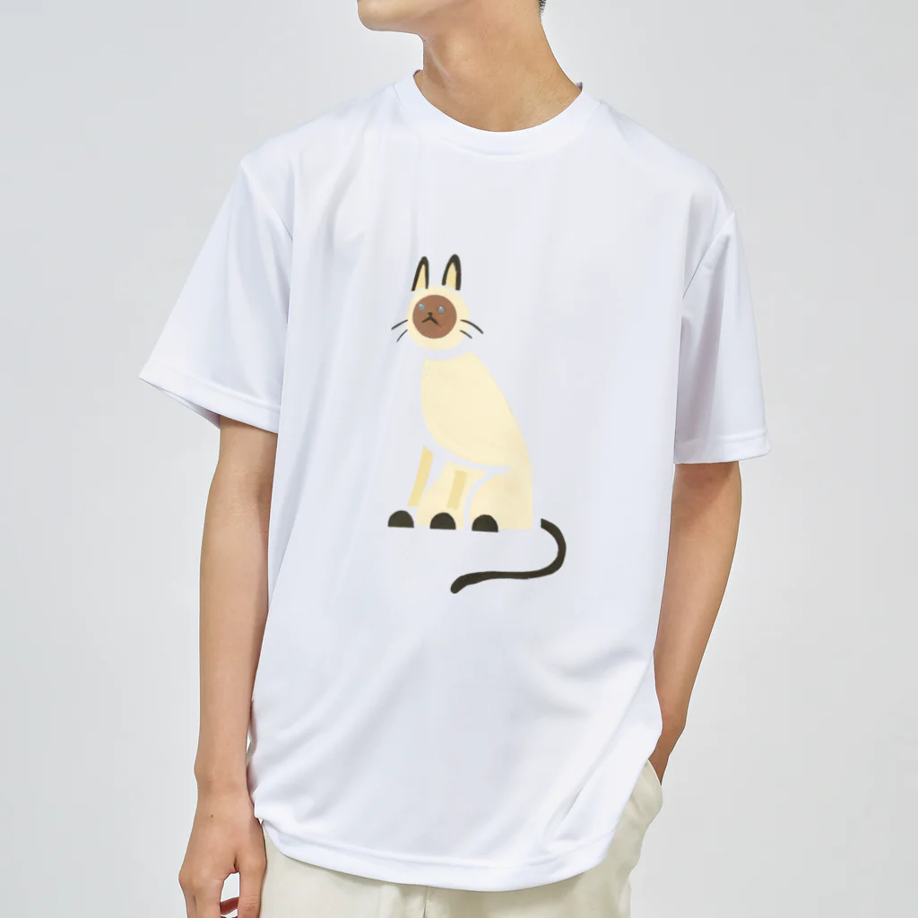 SHIO shopのシャム猫 ドライTシャツ