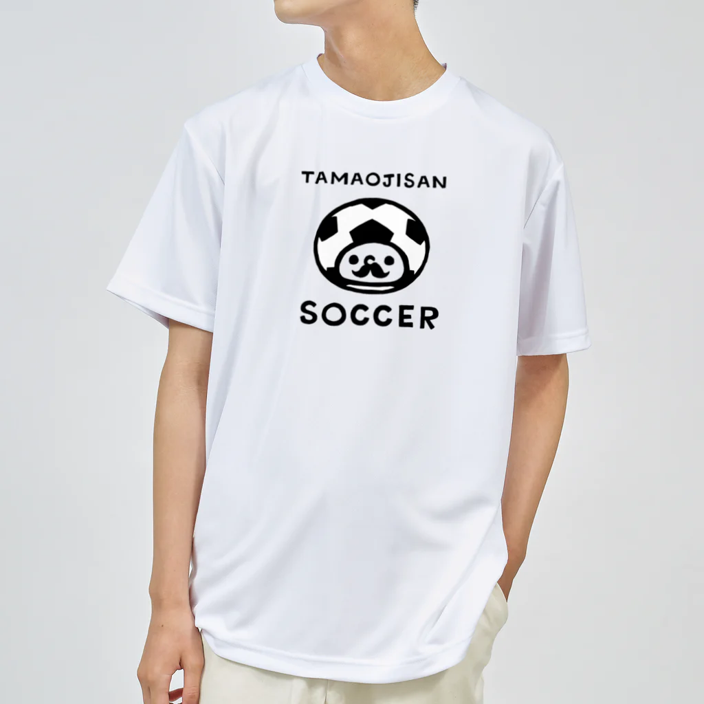 lollipop cowboyのタマおじさん　サッカー ドライTシャツ