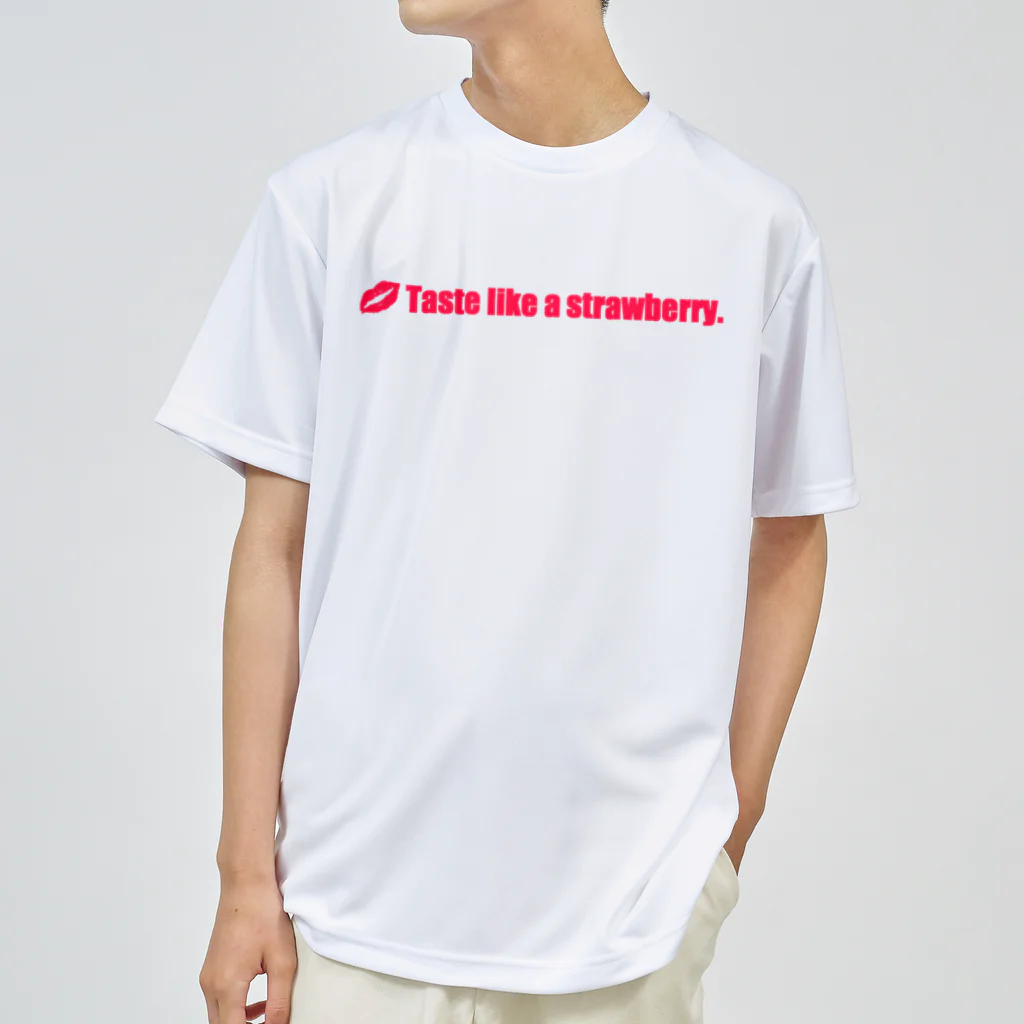 KickassのTaste like a strawberry. ドライTシャツ