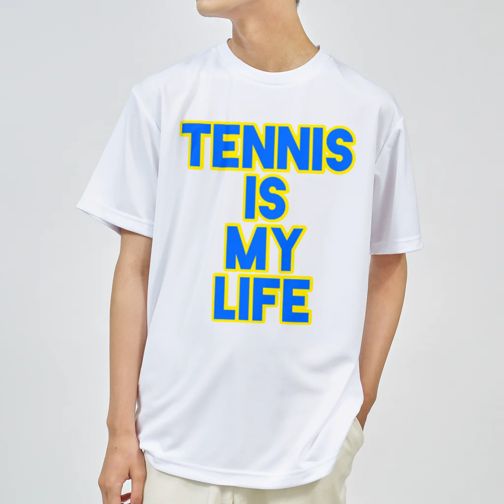 剛竜謹製のTENNIS IS MY LIFE シリーズ ドライTシャツ