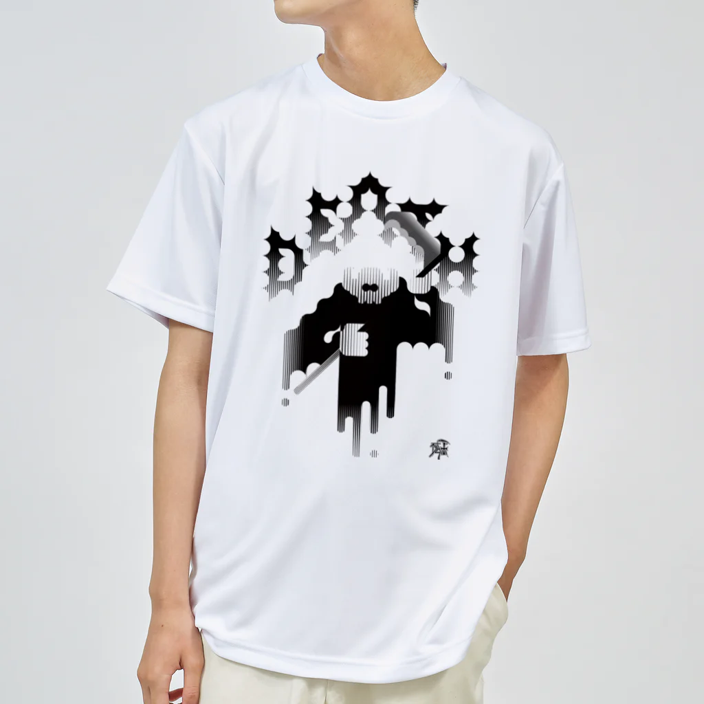 DEATHPOGRAPHYのDEATH -geometric- WH ドライTシャツ