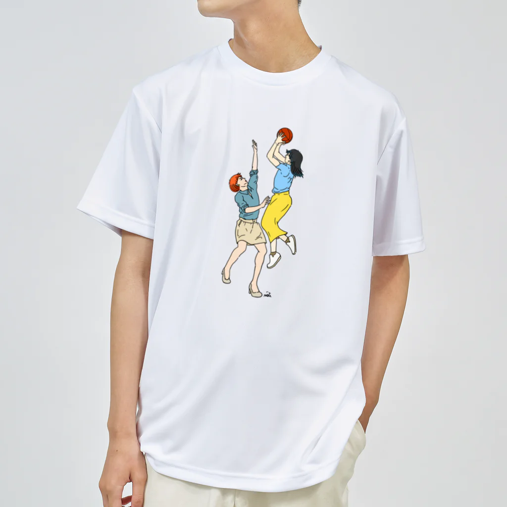 ツタキチネジュの女子バスケ1on1 ドライTシャツ